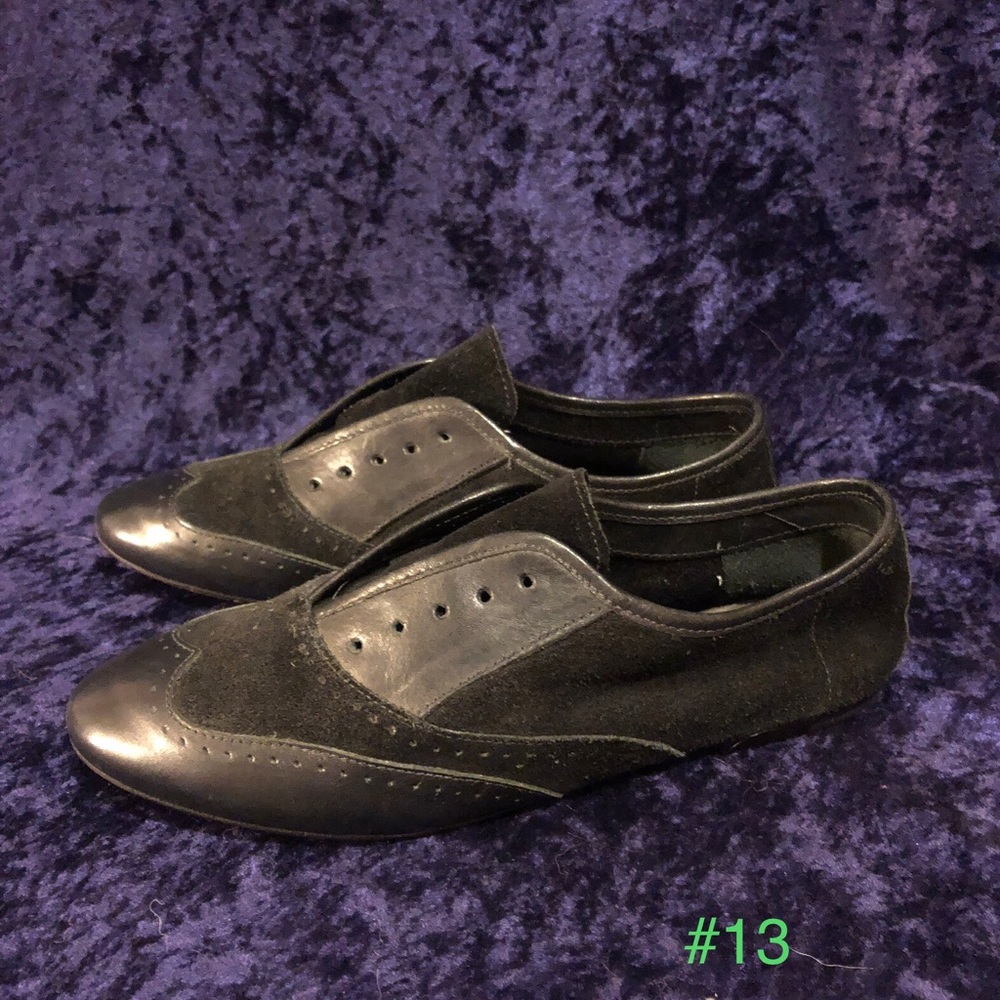 Designer brand “Joi” Black Oxfords dressy shoes Sz 7